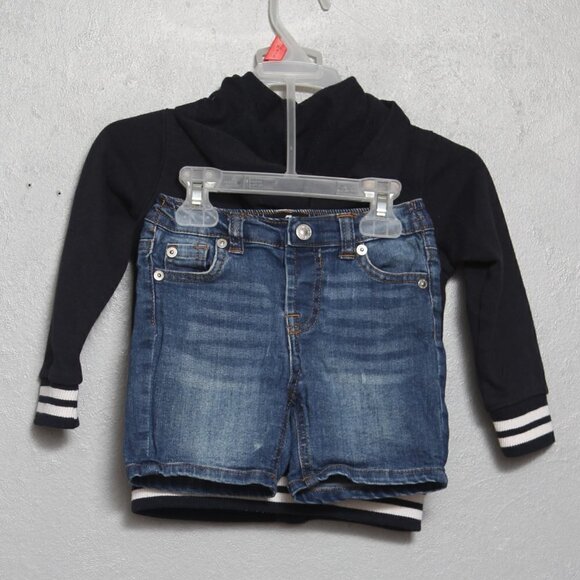 7 for all mankind 2 piece jacket and shorts outfit - Picture 2 of 8